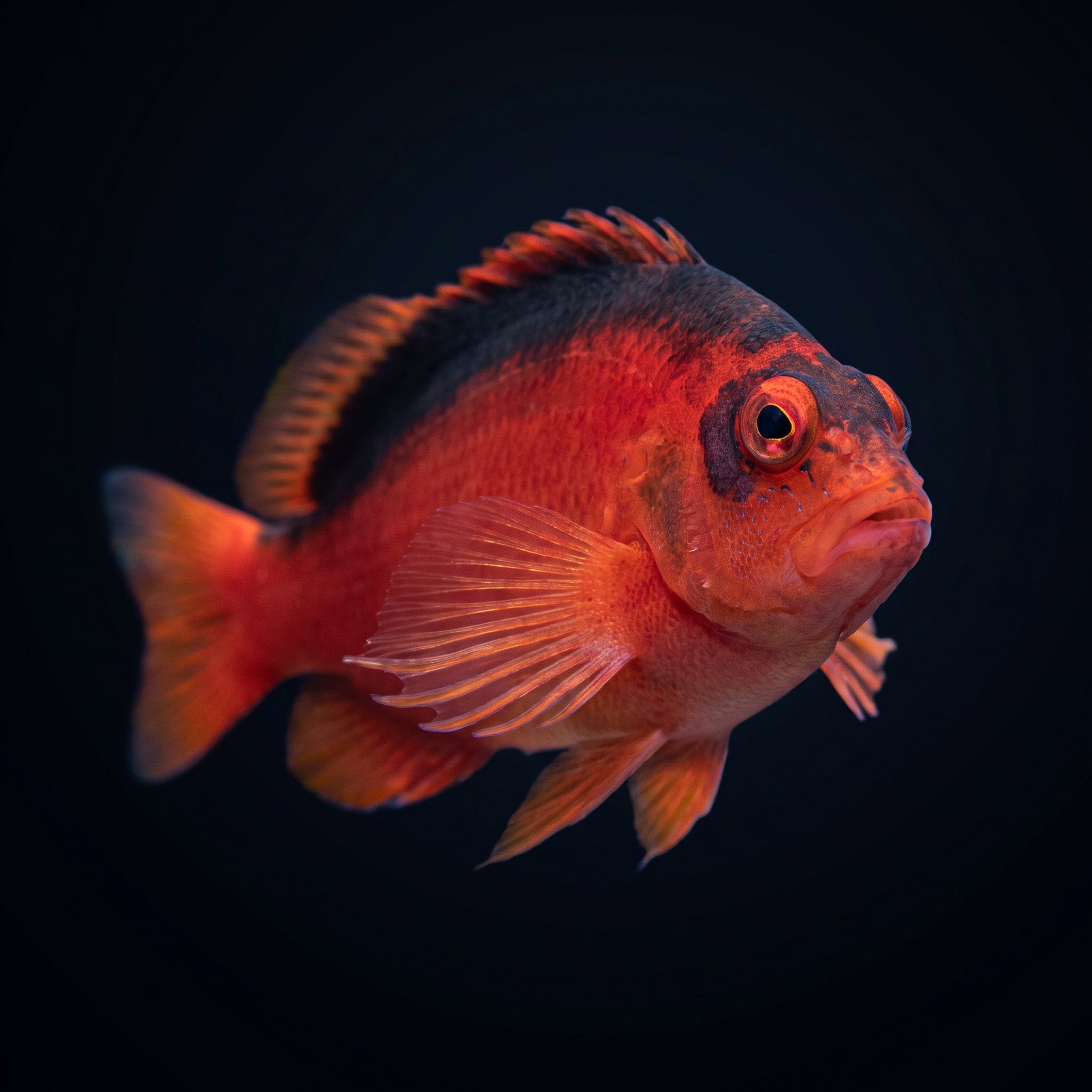 Flame Hawkfish – Almost WYSIWYG – Top Shelf Aquatics